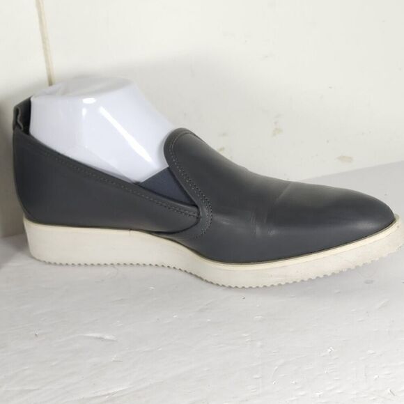 Everlane Women's The Street US 9 Dark Gray Leather Slip On Loafer Shoes Italy - Picture 8 of 15